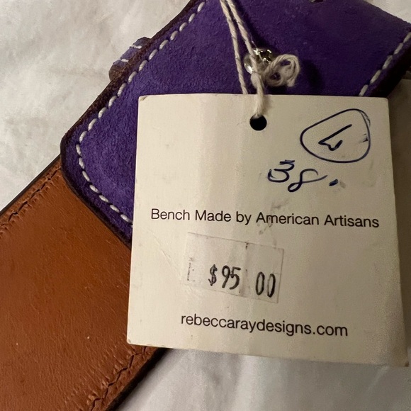 Rebecca Ray Purple Belt size Large - Picture 4 of 10